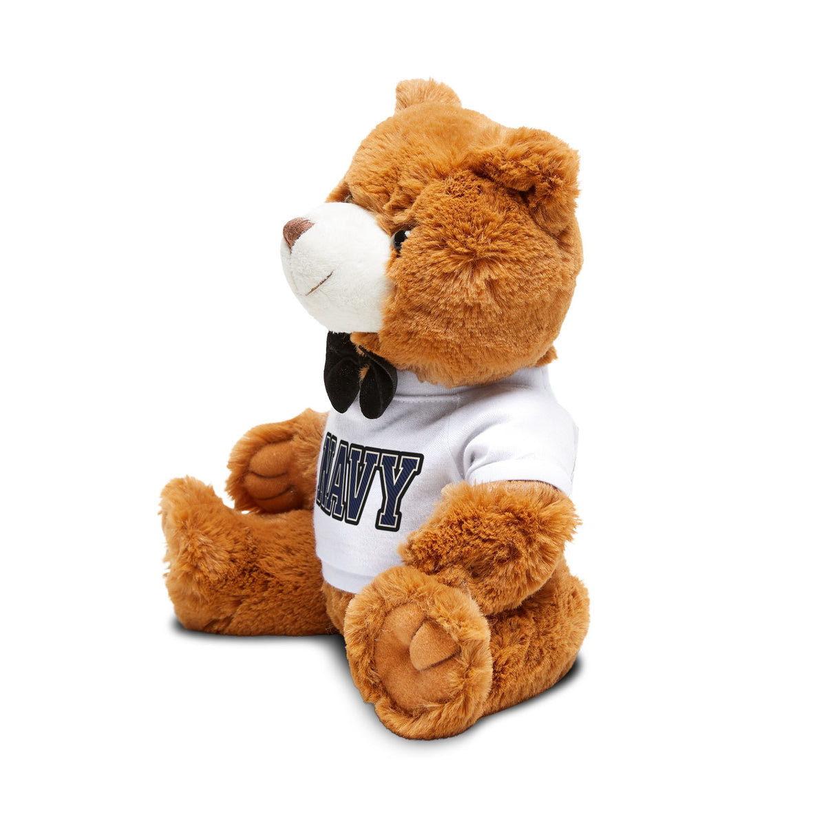Navy Teddy Bear Plush with T-Shirt
