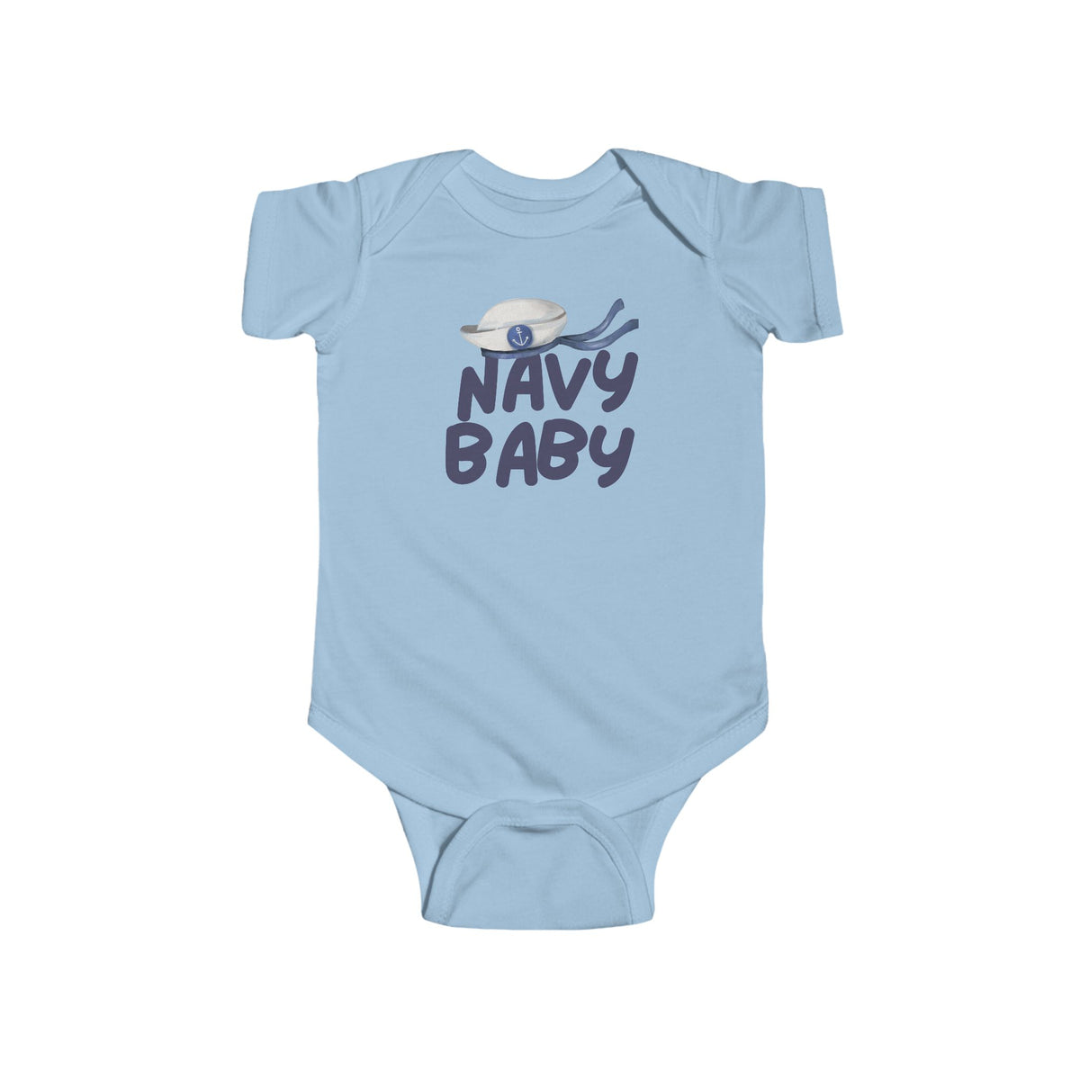 Navy Baby Infant Bodysuit – Cute Sailor Baby Onesie
