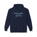 Bookmark Lovers Hoodie — "Bookmarks Are for Quitters" Funny Reading Sweatshirt
