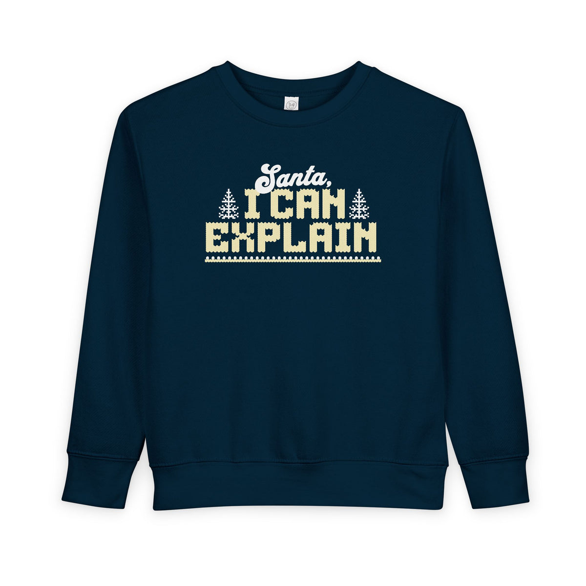 Santa, I Can Explain Toddler Christmas Sweatshirt