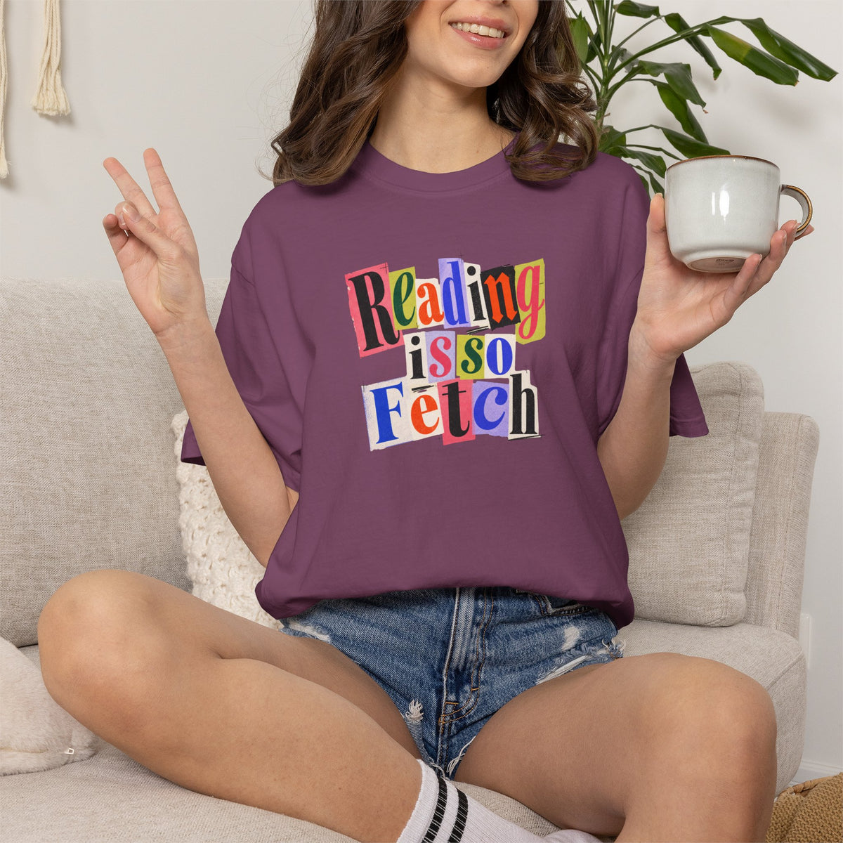 Reading Is So Fetch Graphic T-Shirt