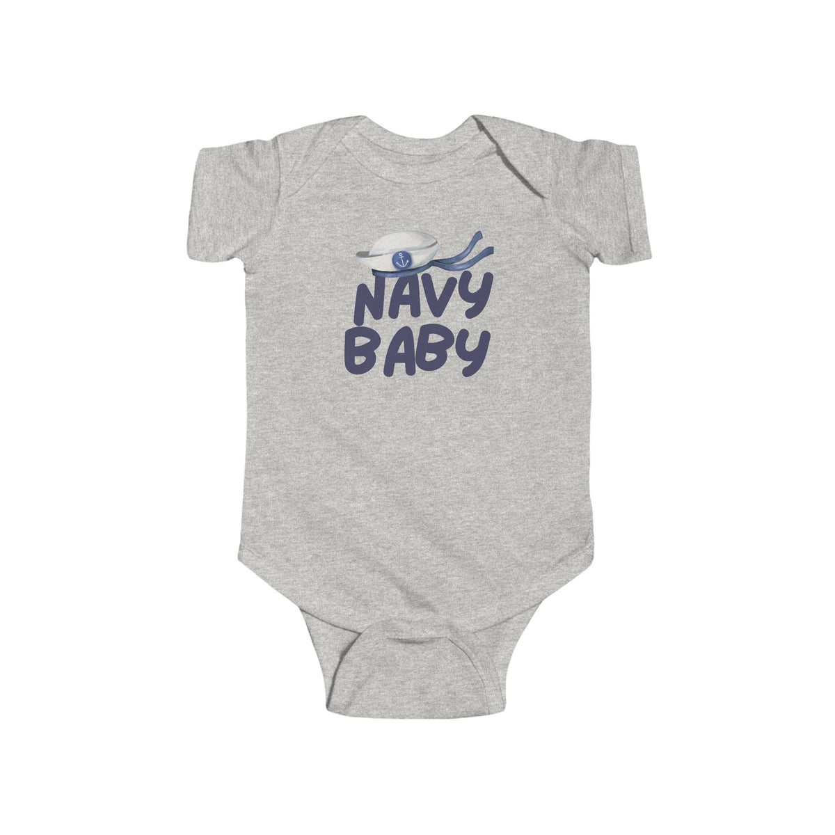 Navy Baby Infant Bodysuit – Cute Sailor Baby Onesie
