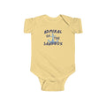 Admiral of the Sandbox Infant Bodysuit - Nautical Baby Onesie