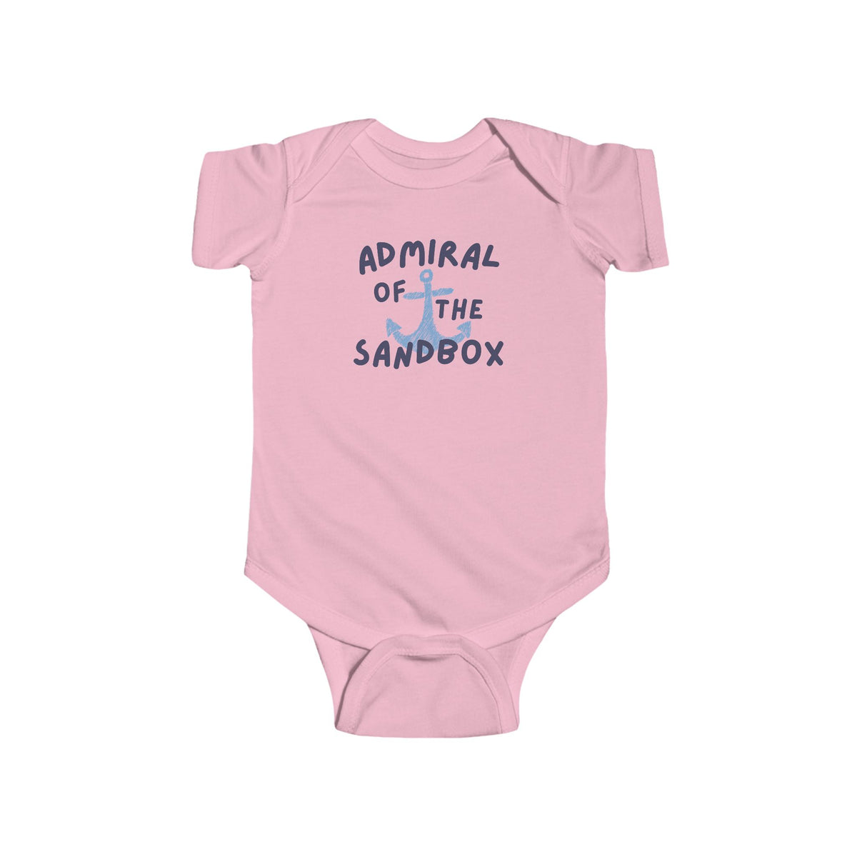 Admiral of the Sandbox Infant Bodysuit - Nautical Baby Onesie