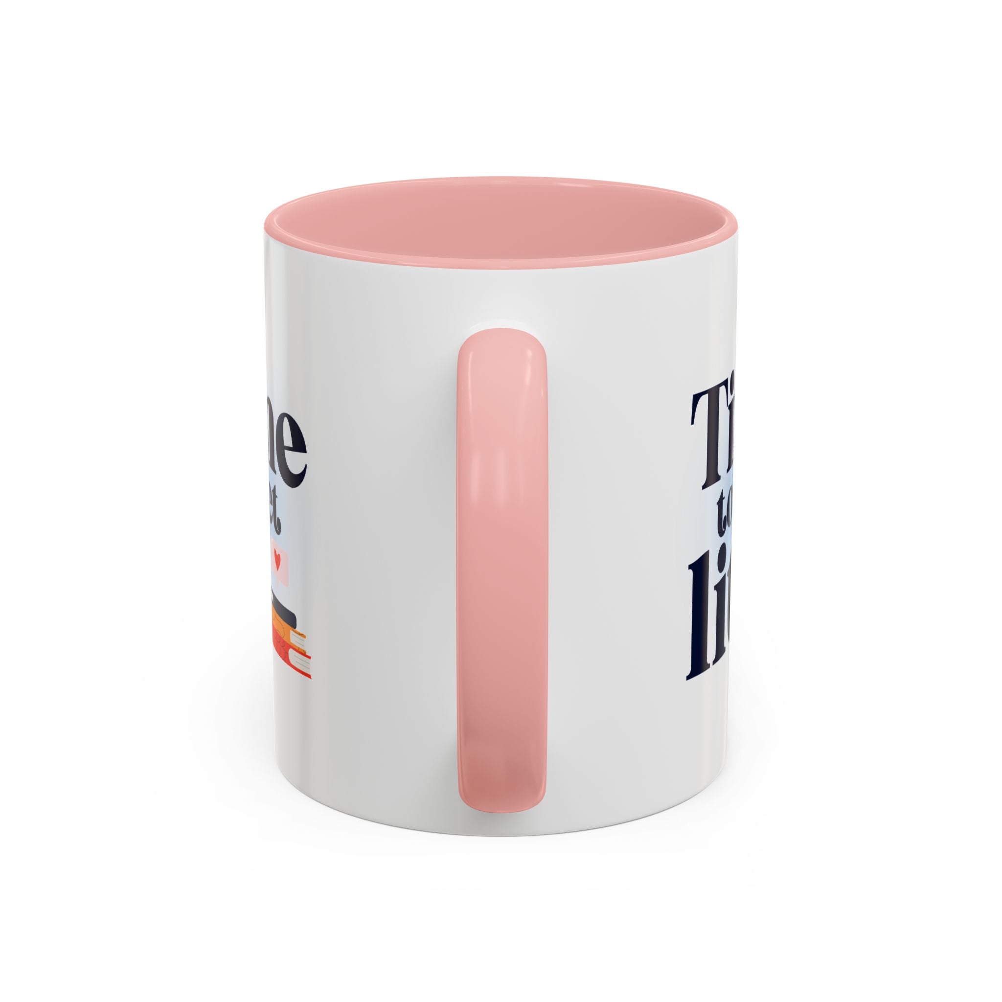 Time to Get Lit Coffee Mug — Book Lover Accent Mug (11/15 oz) | Book Lover Gift | Teacher Gift