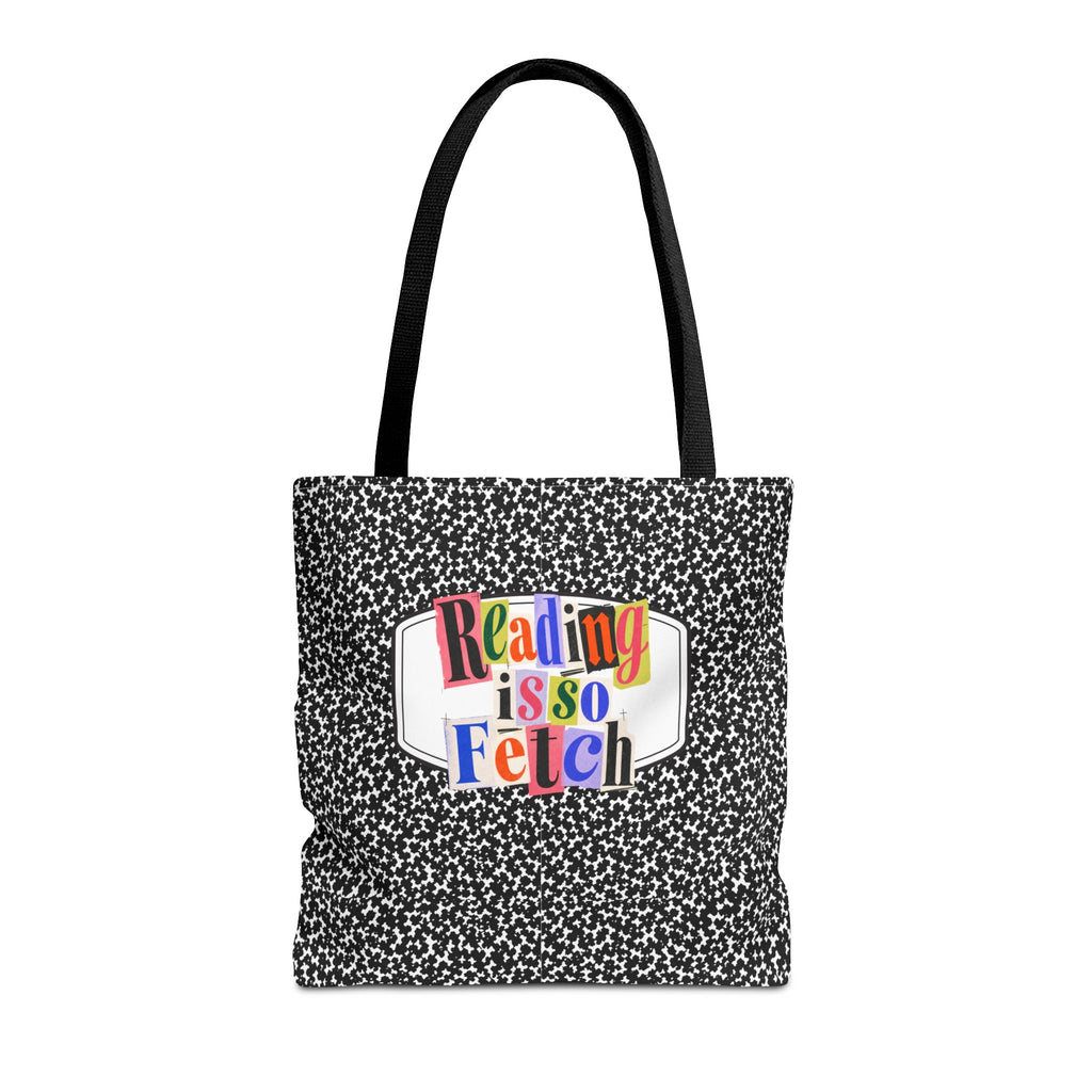 Reading Is So Fetch - Composition Book Tote Bag