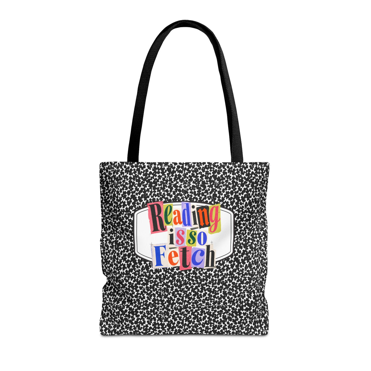 Reading Is So Fetch - Composition Book Tote Bag