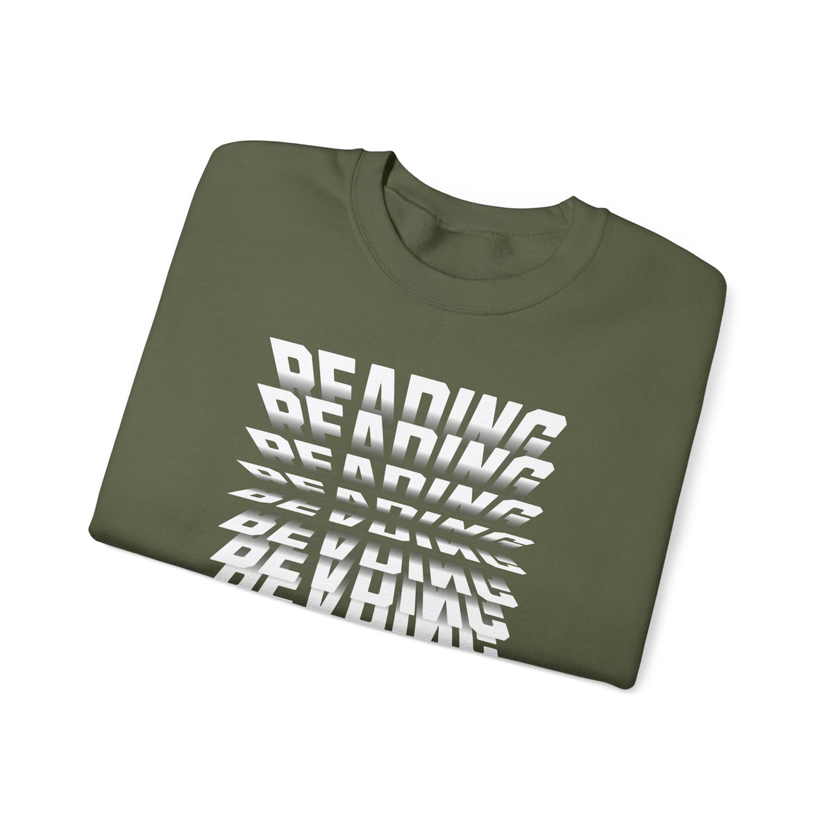 Reading (Book Pages) Graphic Sweatshirt