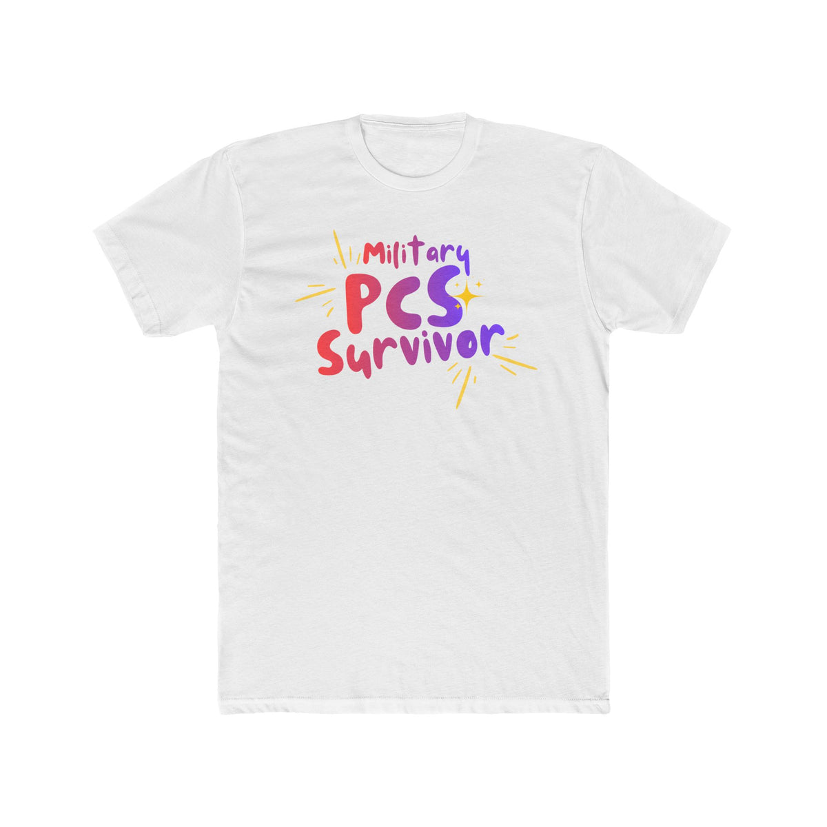 Military PCS Survivor T-Shirt — Funny Moving Day Keepsake for Military Families