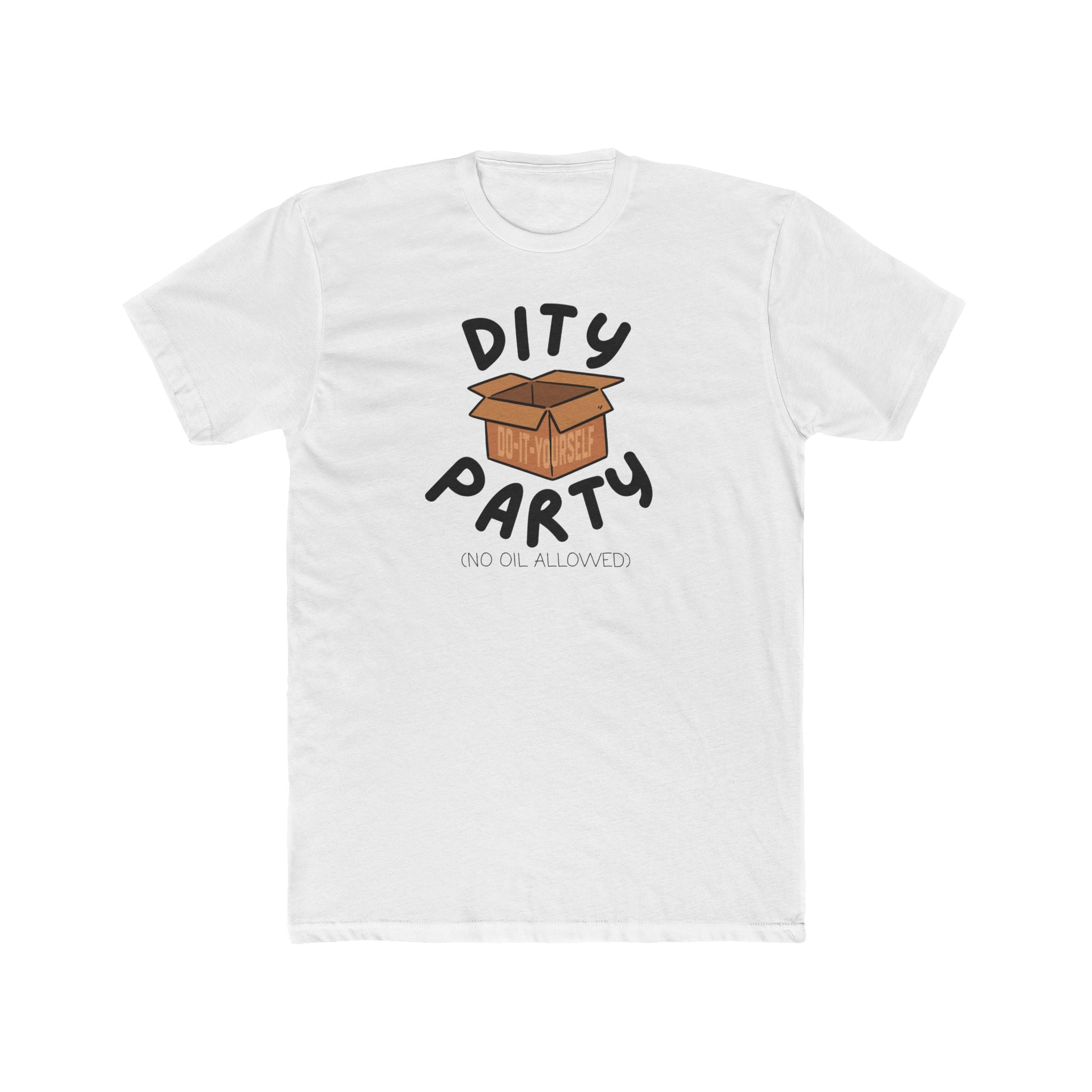 Funny PCS DITY Party Graphic Tee w/ Do Not Pack Checklist — T-Shirt for Military Families