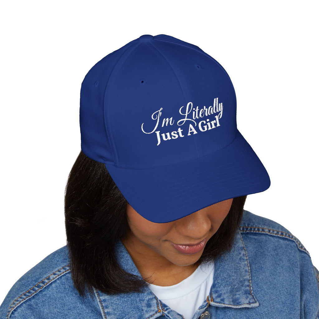 “I’m Literally Just A Girl” Embroidered Cap