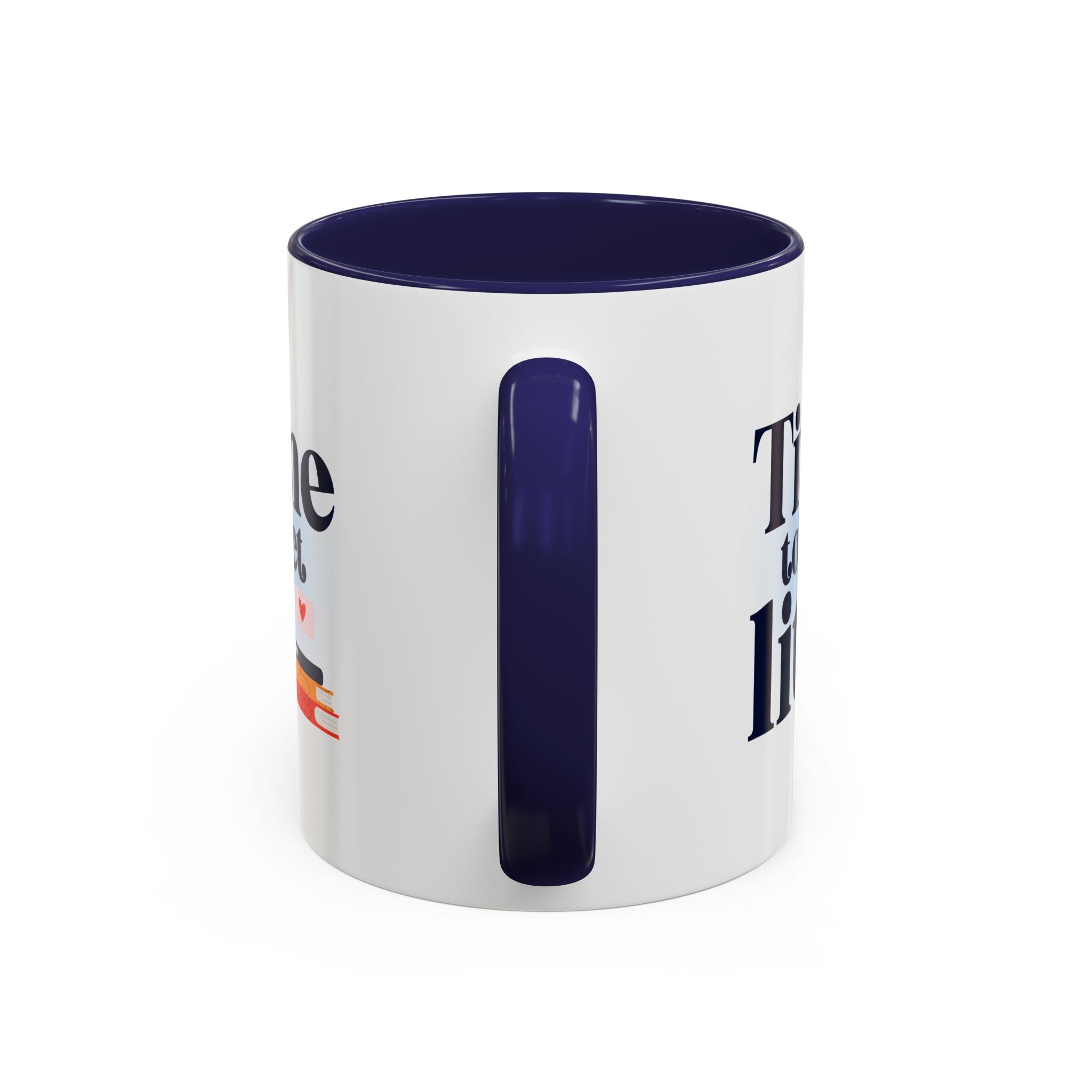 Time to Get Lit Coffee Mug — Book Lover Accent Mug (11/15 oz) | Book Lover Gift | Teacher Gift