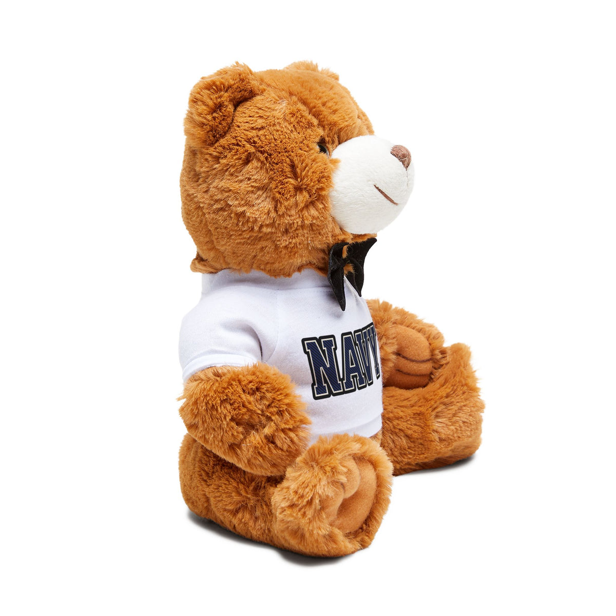 Navy Teddy Bear Plush with T-Shirt