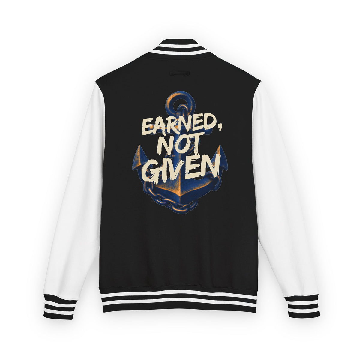 Letterman Jacket - "Earned, Not Given" Anchor Varsity Jacket for Chiefs (with Personalization)