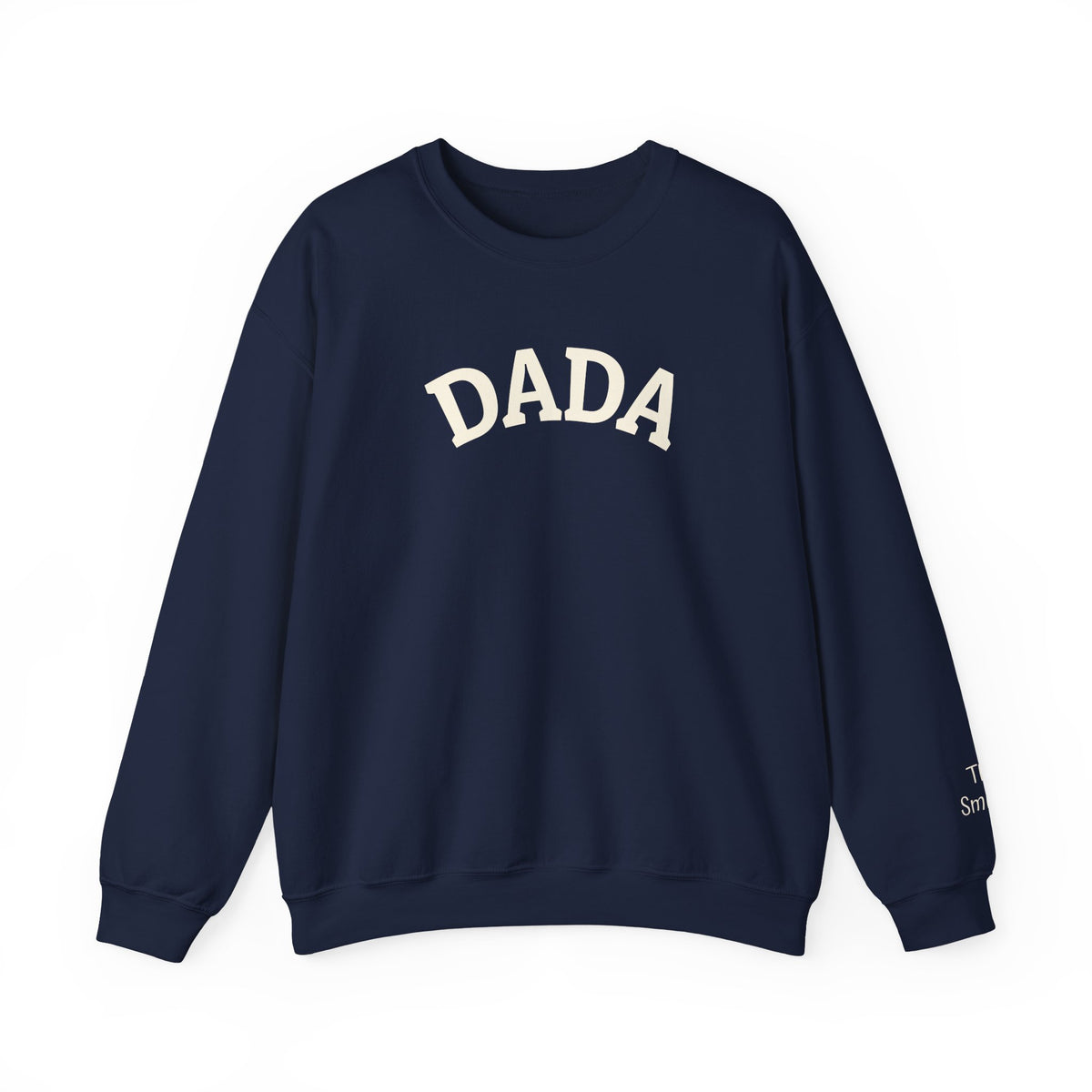 Dada Crewneck Sweatshirt - Cozy Neutral Dad Pullover with Personalization