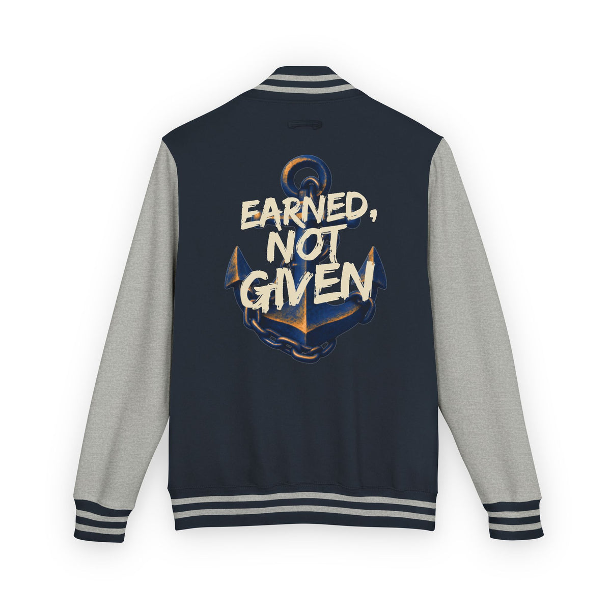 Letterman Jacket - "Earned, Not Given" Anchor Varsity Jacket for Chiefs (with Personalization)
