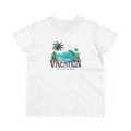Vacation Tropical Women's Tee – Island Palm Beach Graphic T-Shirt