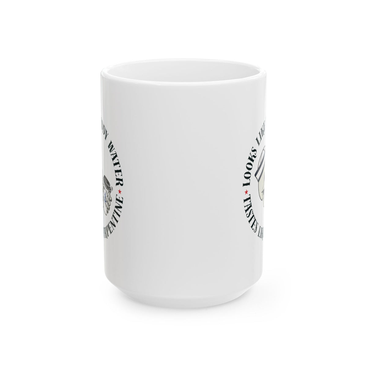 Navy Cadence Coffee Mug — "Muddy Water & Turpentine" Military Coffee Cup (11oz, 15oz)