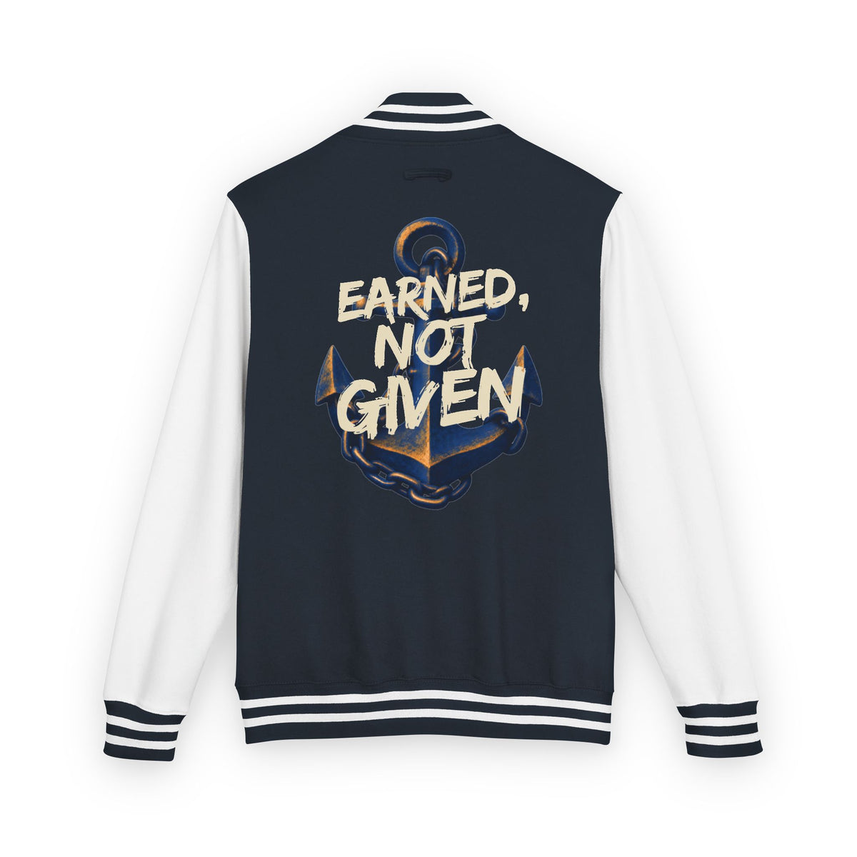 Letterman Jacket - "Earned, Not Given" Anchor Varsity Jacket for Chiefs (with Personalization)