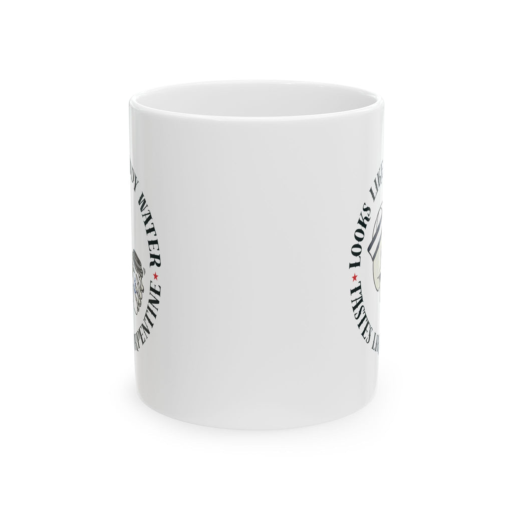 Navy Cadence Coffee Mug — "Muddy Water & Turpentine" Military Coffee Cup (11oz, 15oz)