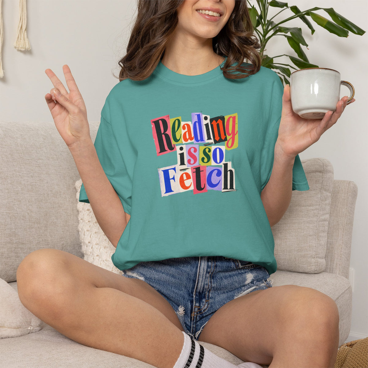 Reading Is So Fetch Graphic T-Shirt