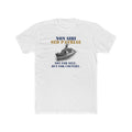 Non Sibi Sed Patriae T‑Shirt - Not For Self, But For Country - Navy Vintage Ship Tee - FFG - Frigate Drawing