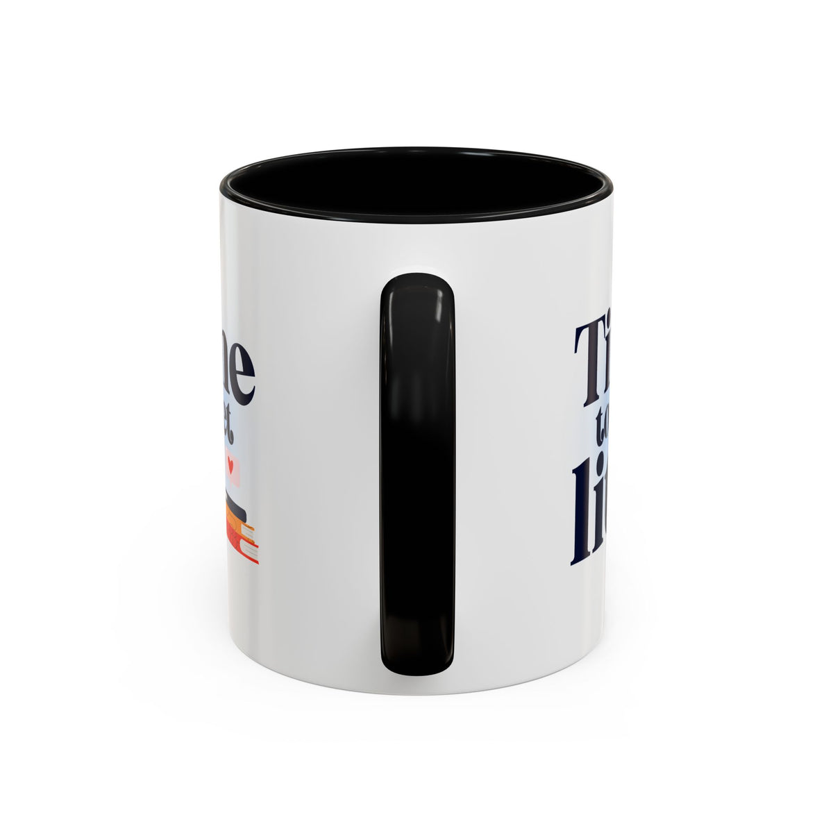 Time to Get Lit Coffee Mug — Book Lover Accent Mug (11/15 oz) | Book Lover Gift | Teacher Gift