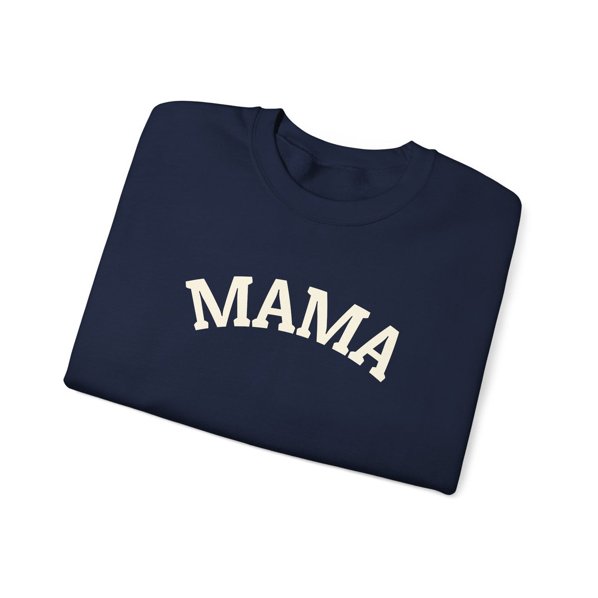 Mama Crewneck Sweatshirt - Cozy Neutral Mom Pullover with Personalization