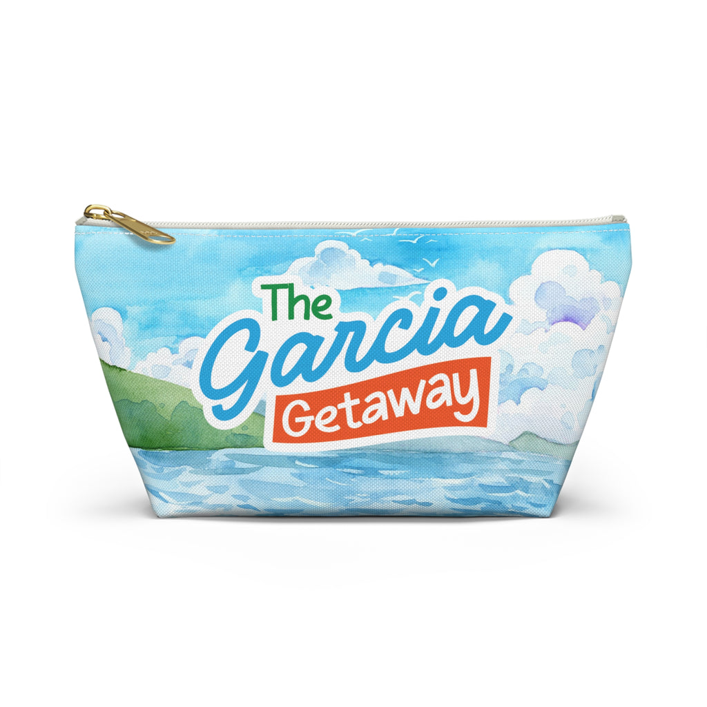 Accessory Pouch — "The Garcia Getaway" Travel Zip Pouch (T‑Bottom)
