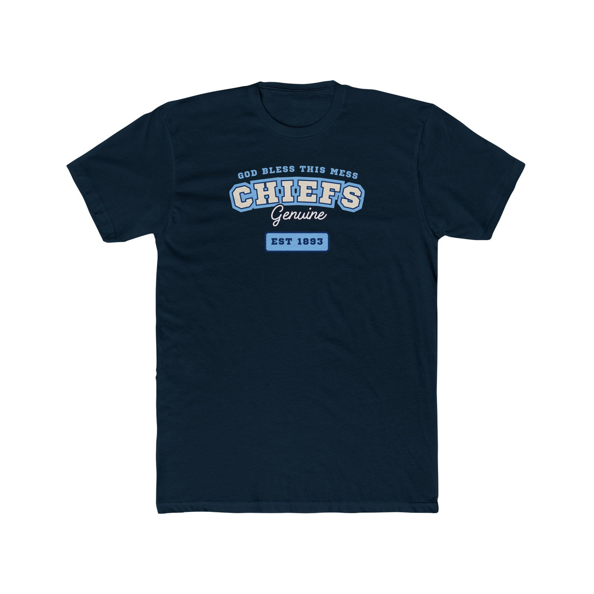 Chief 2026 Tee – God Bless This Mess - Vintage Athletic T-Shirt