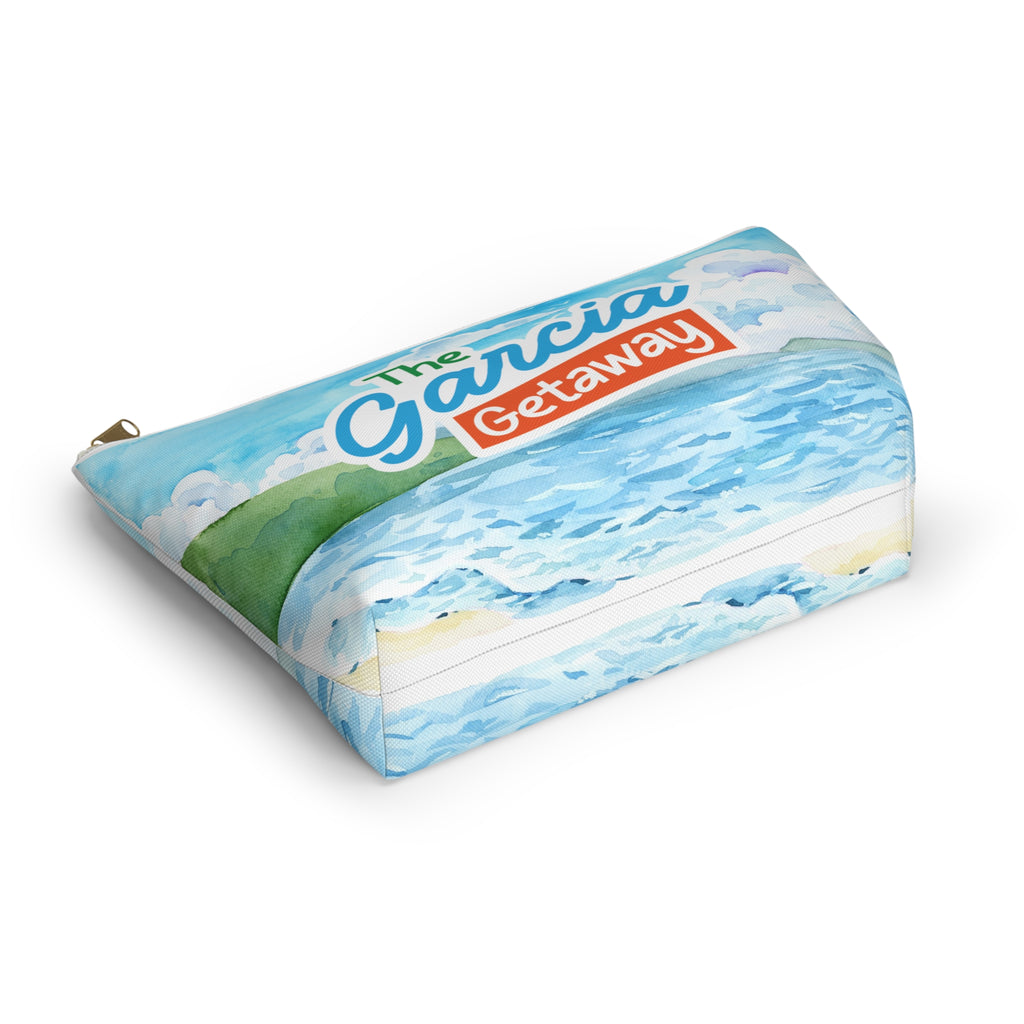 Accessory Pouch — "The Garcia Getaway" Travel Zip Pouch (T‑Bottom)