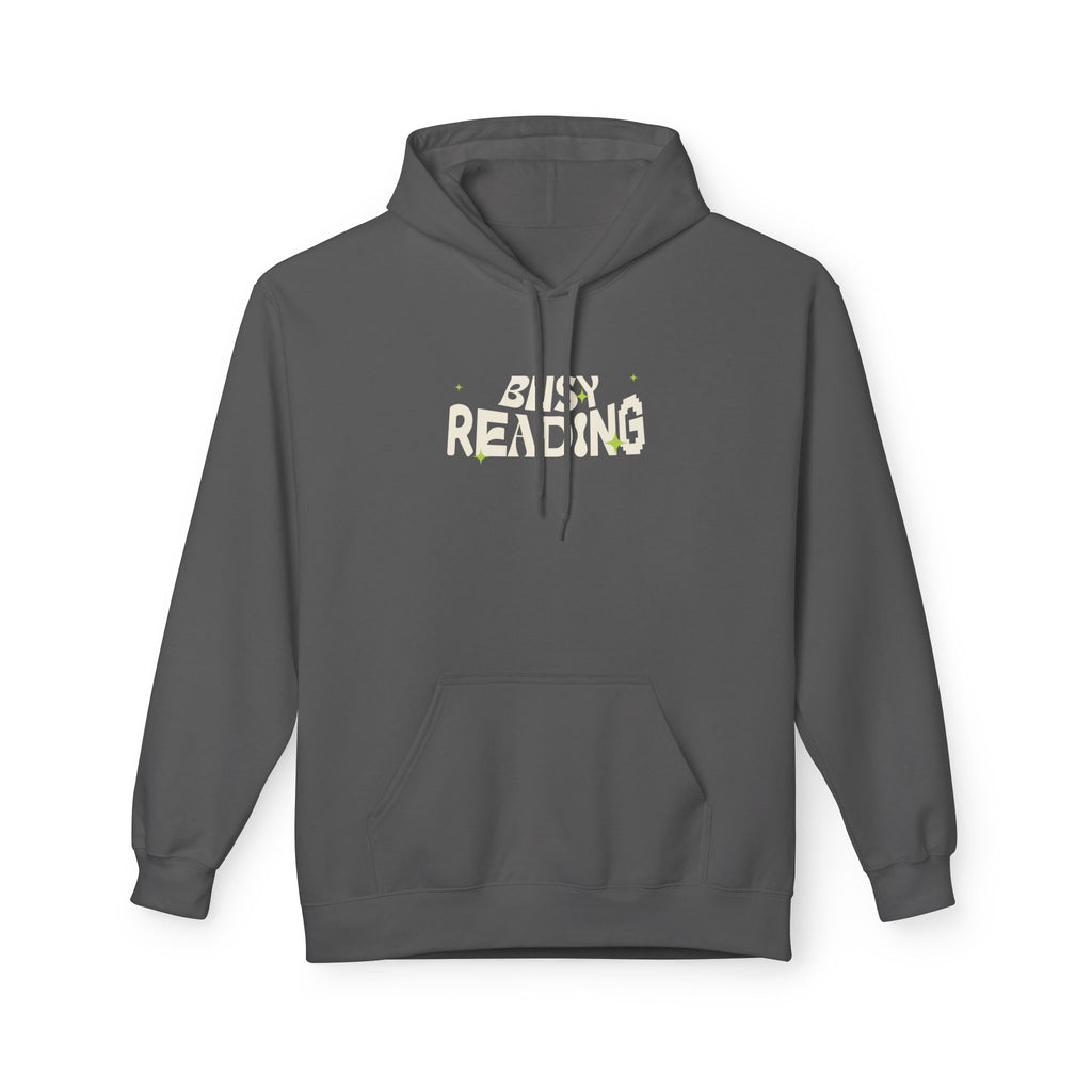 Busy Reading Midweight Softstyle Fleece Hoodie - Can't Talk Now, Just Hit A Crazy Plot Twist