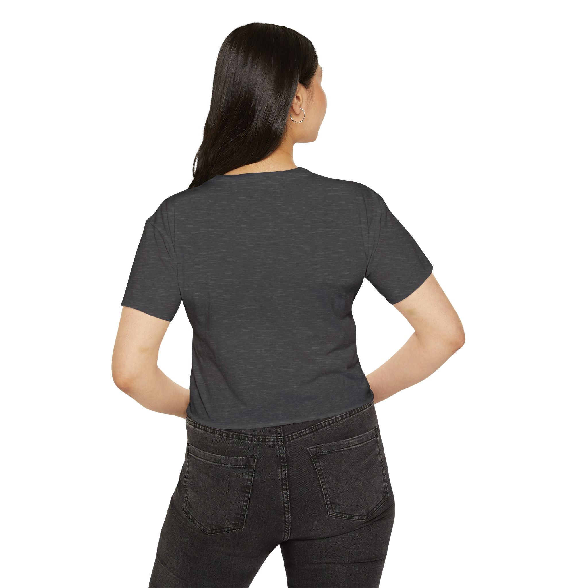 Festival Crop Top — 'I'm Single But My Abs Are Engaged' Graphic