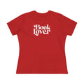 Book Lover Women’s Tee - Vintage Script Literary Graphic T-Shirt