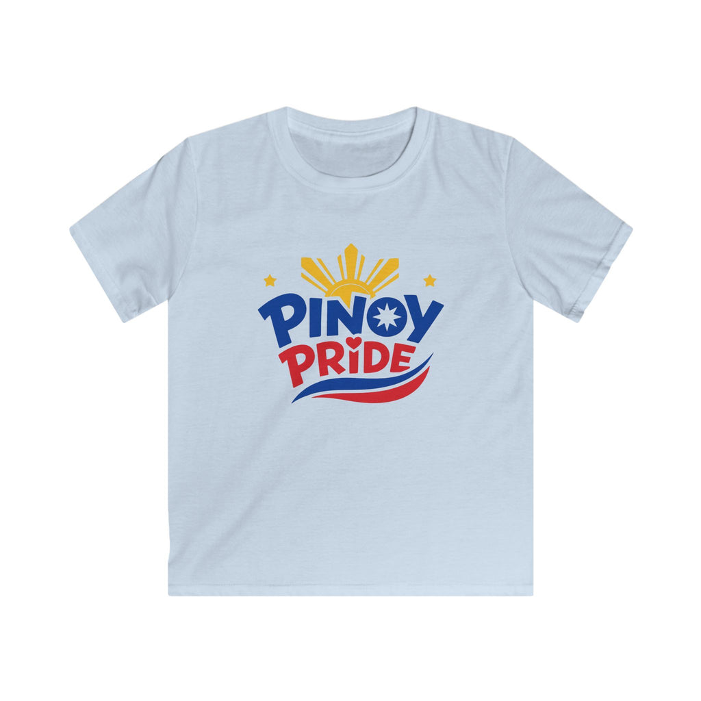 Kids Tee — "Pinoy Pride" Filipino Flag Design for Children (Patriotic Philippines Shirt)
