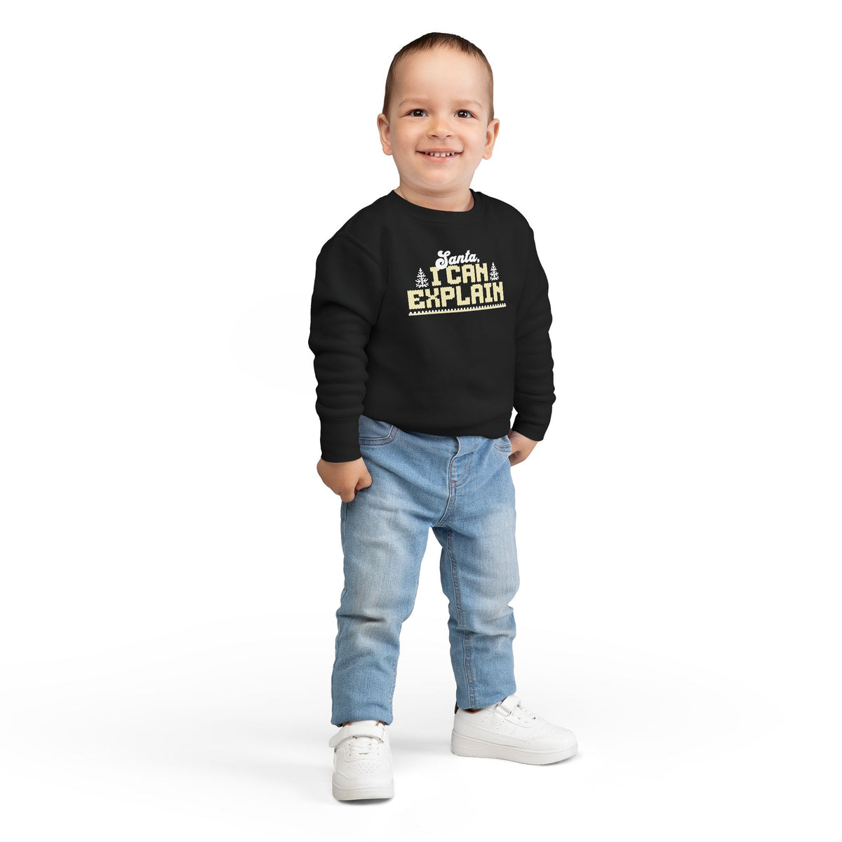 Santa, I Can Explain Toddler Christmas Sweatshirt