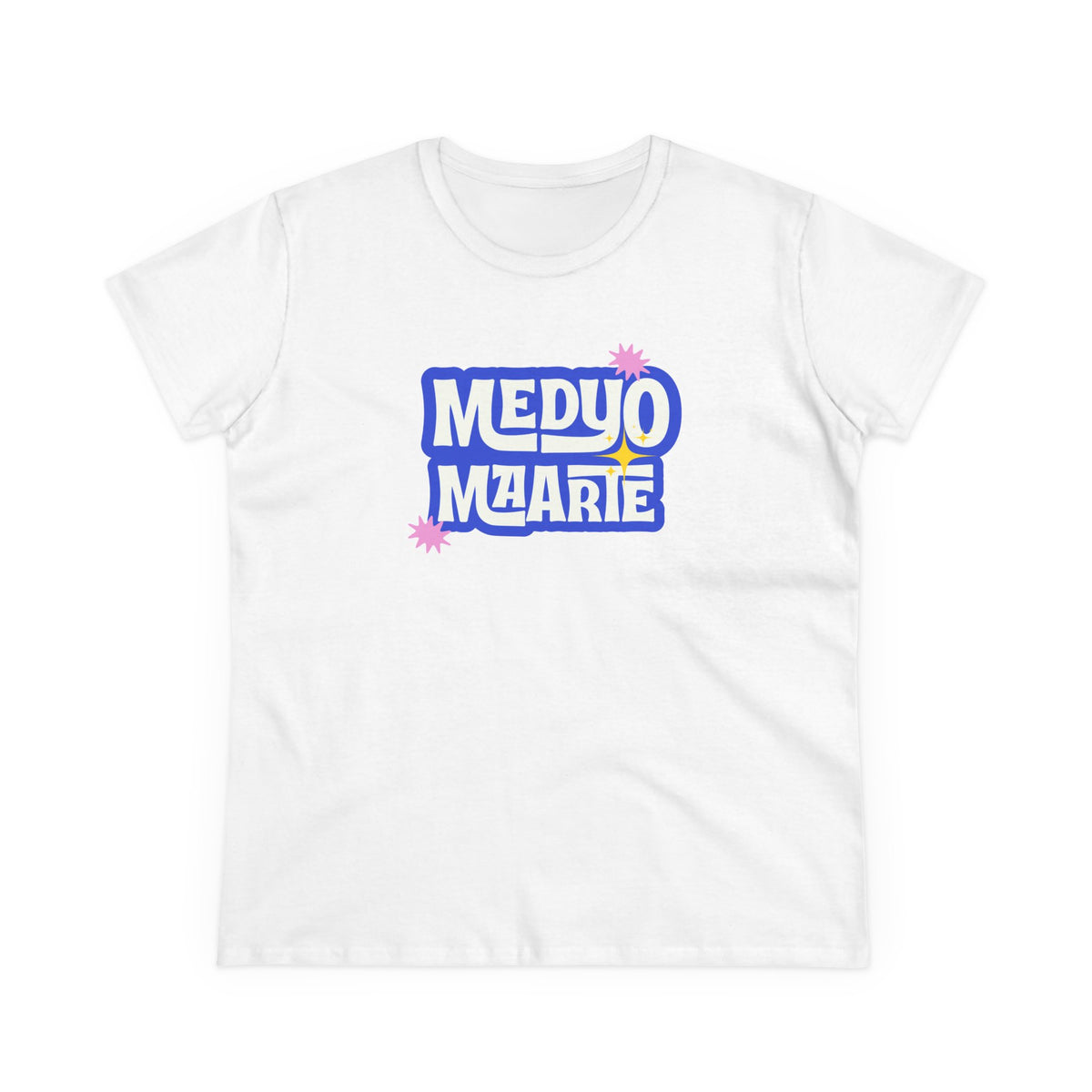 Medyo Maarte Women’s Graphic Tee | Playful Retro Tagalog Shirt | Pinoy Pride | Filipino Gifts