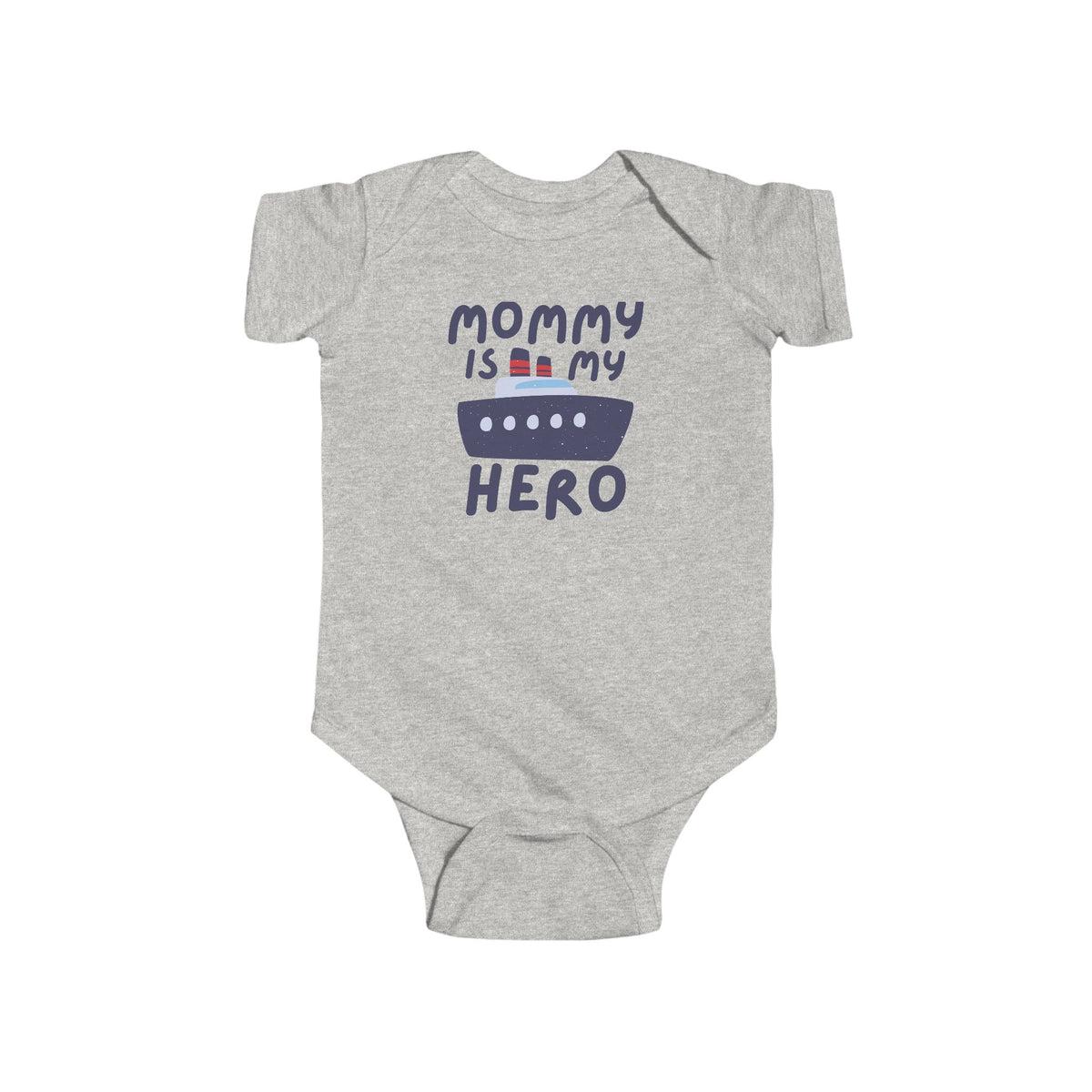Mommy Is My Hero Baby Bodysuit