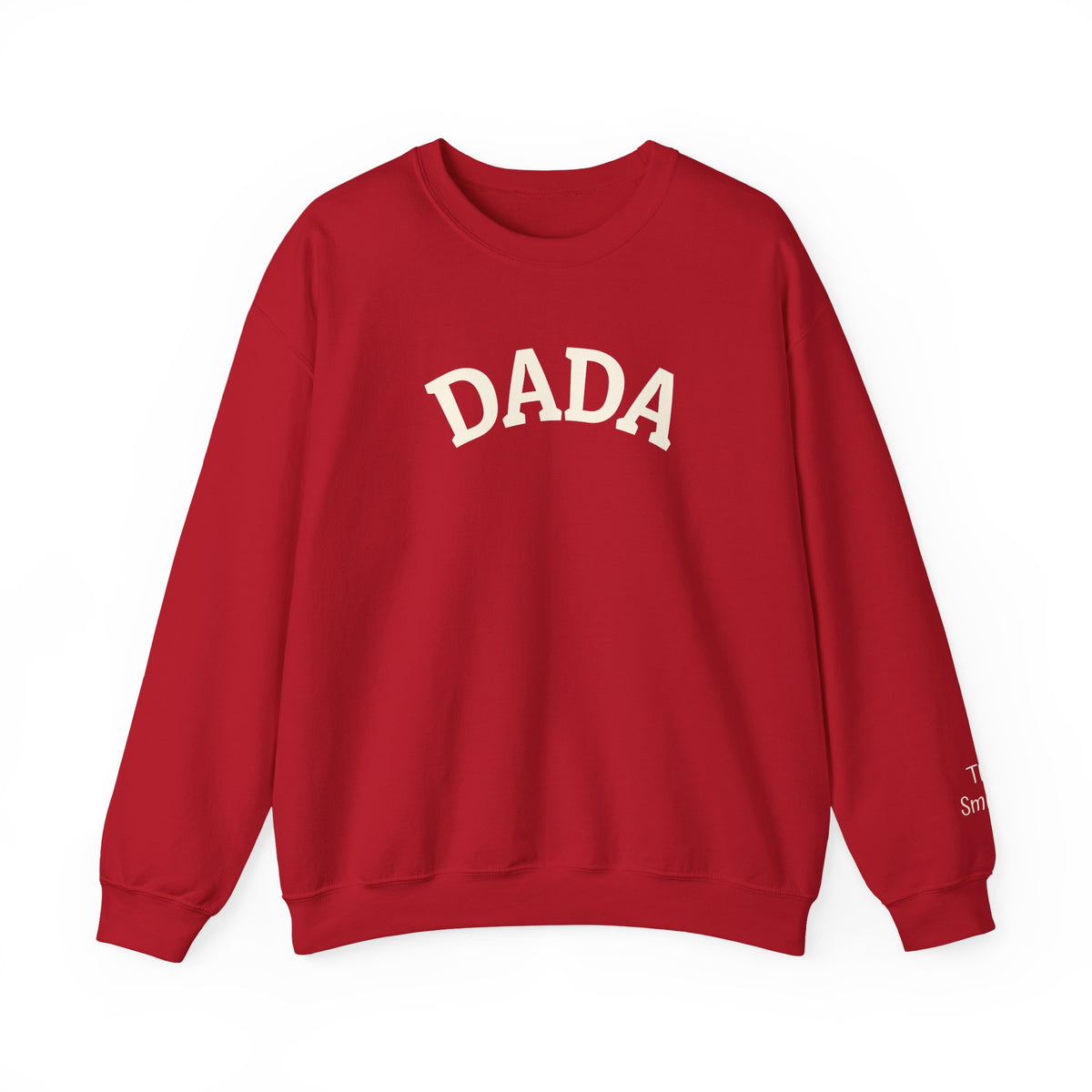 Dada Crewneck Sweatshirt - Cozy Neutral Dad Pullover with Personalization