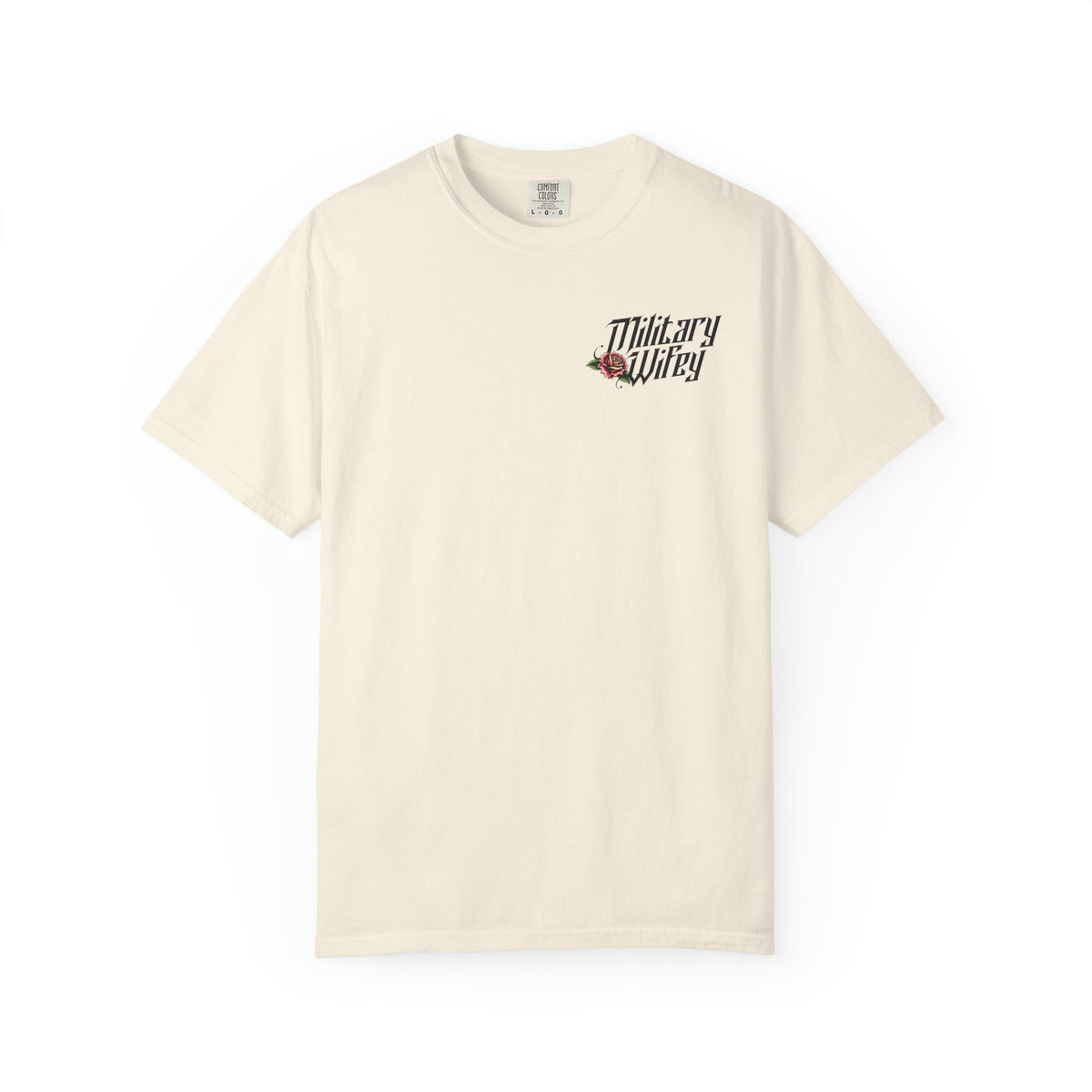 The Silent Ranks Graphic T-Shirt - Navy Military Wife Tee Gift