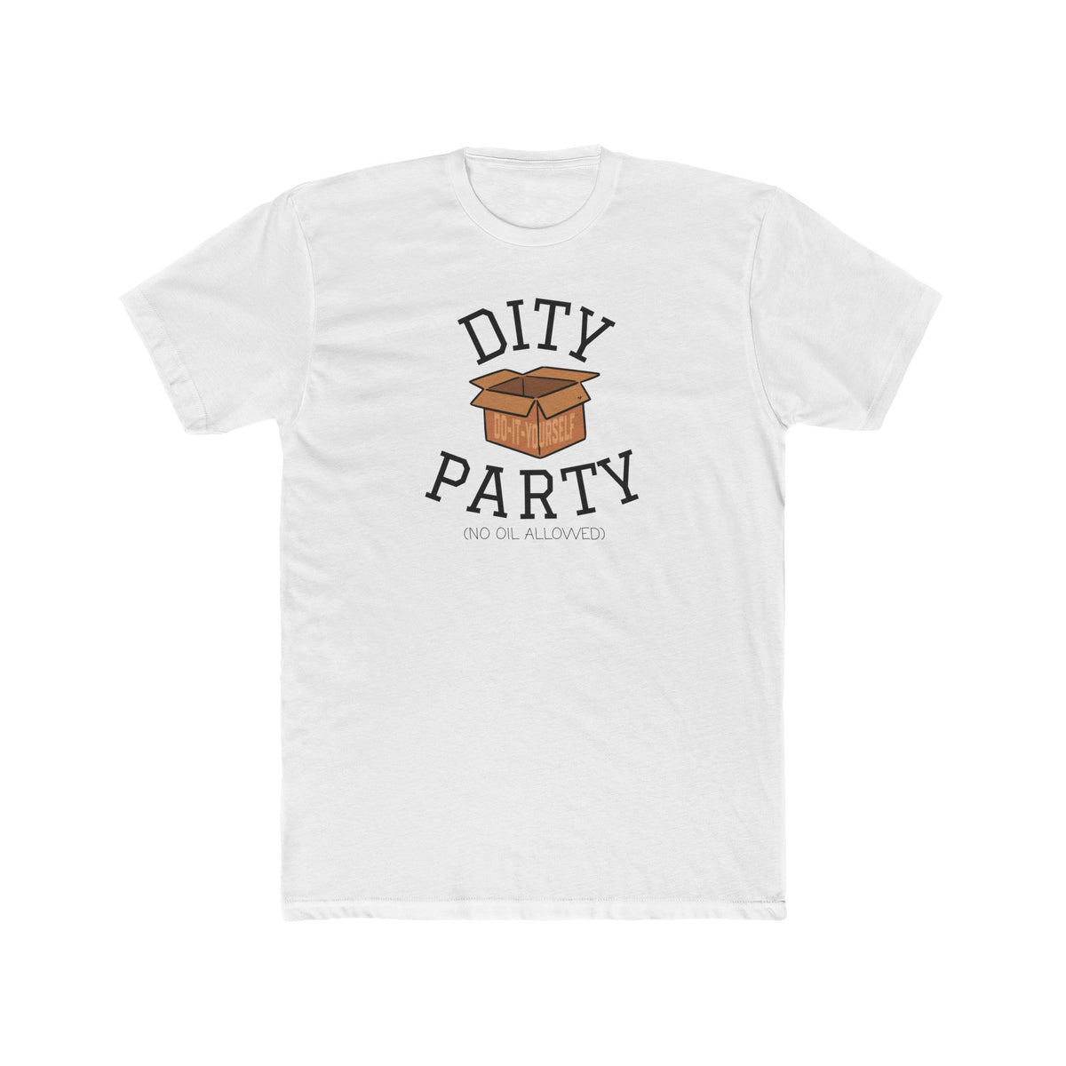 Funny PCS DITY Party Graphic Tee w/ Do Not Pack Checklist — T-Shirt for Military Families