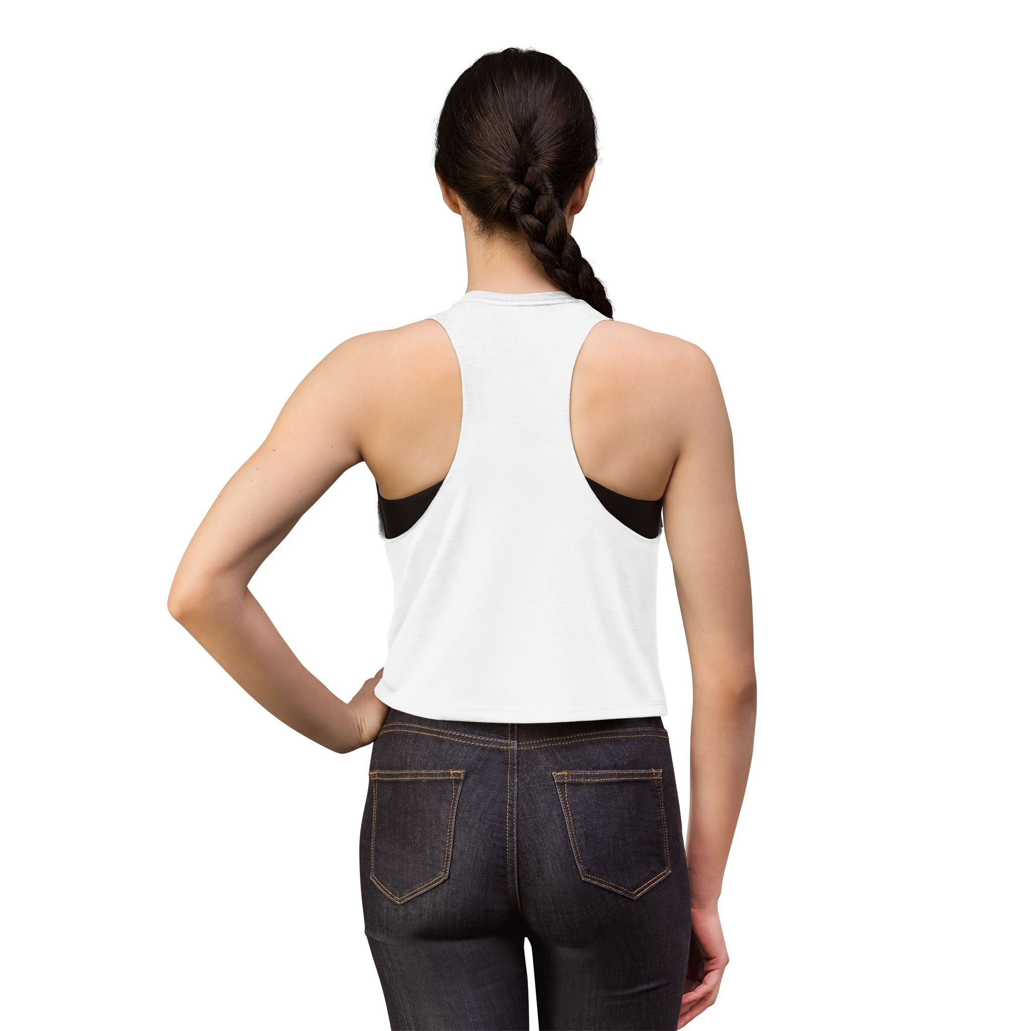 WTF Is a Buddy Moon? Women's Cropped Tank Top