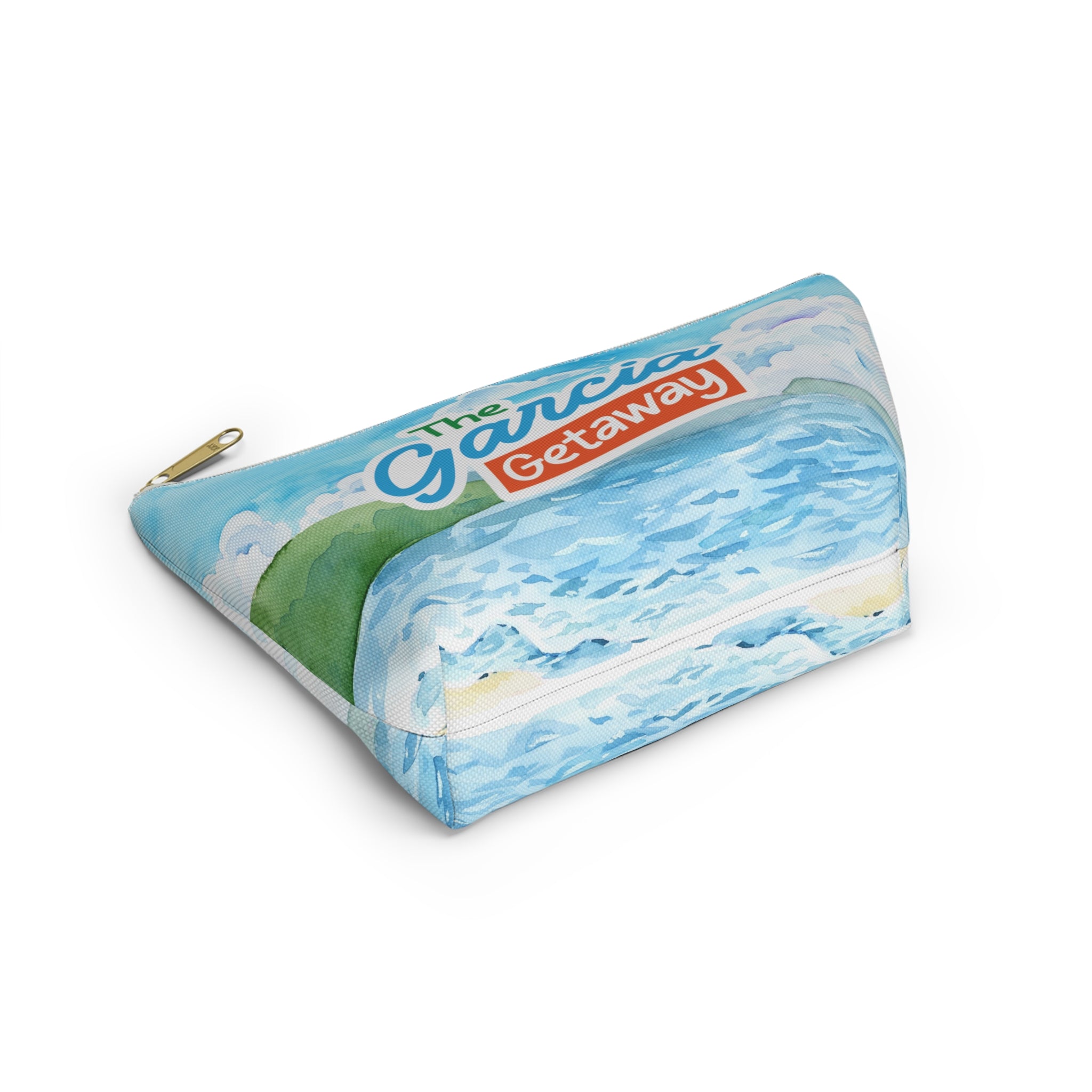 Accessory Pouch — "The Garcia Getaway" Travel Zip Pouch (T‑Bottom)