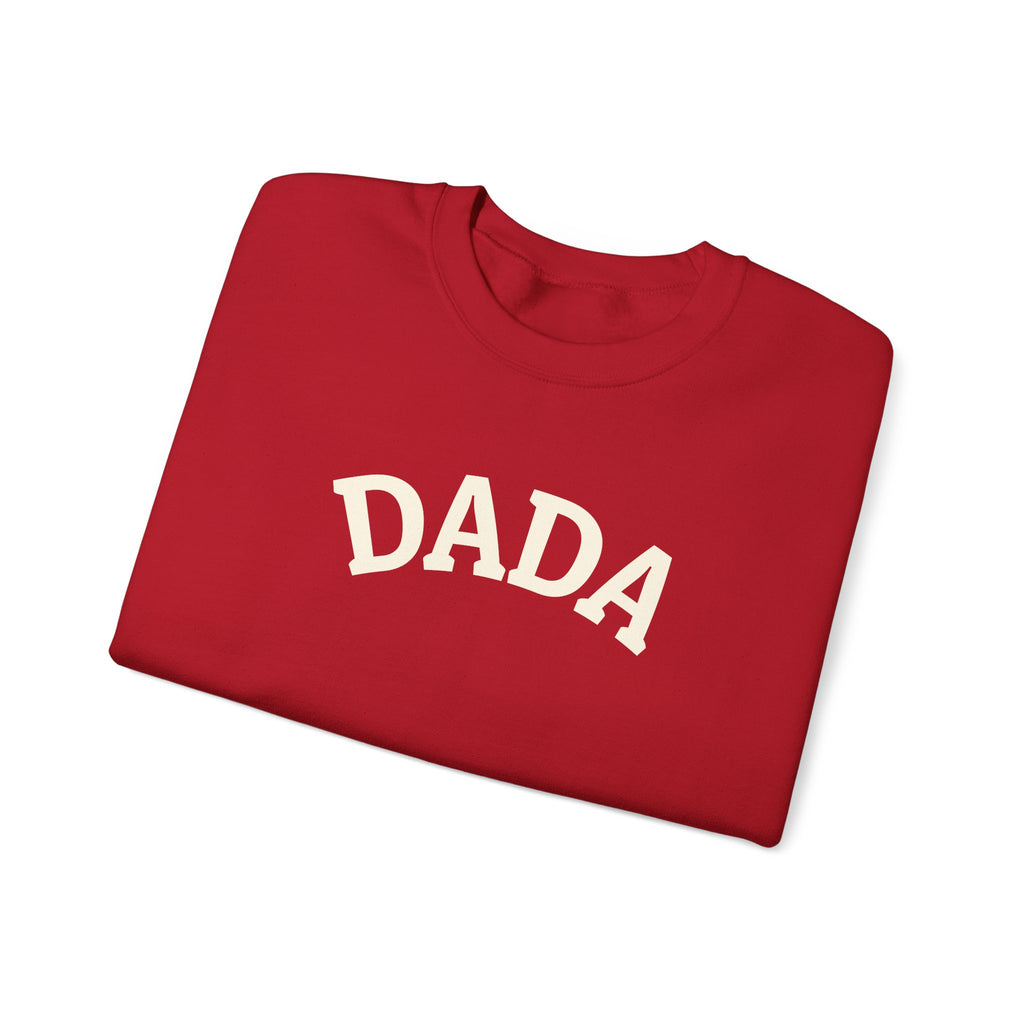 Dada Crewneck Sweatshirt - Cozy Neutral Dad Pullover with Personalization