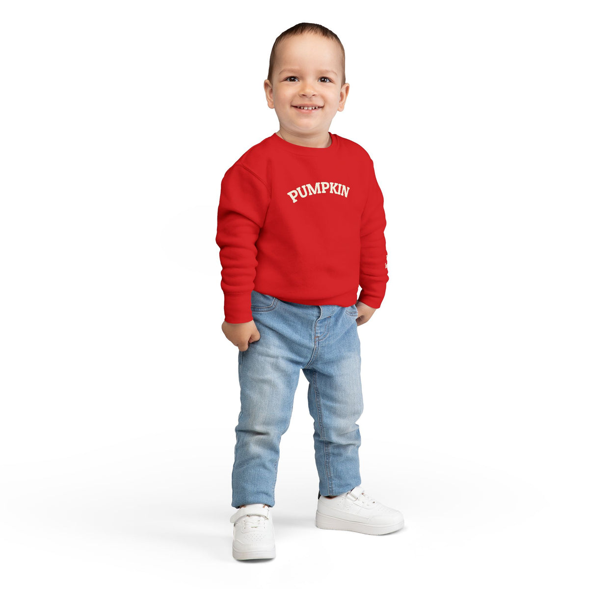 Pumpkin Toddler Sweatshirt – Cute Fall Pullover with Personalization