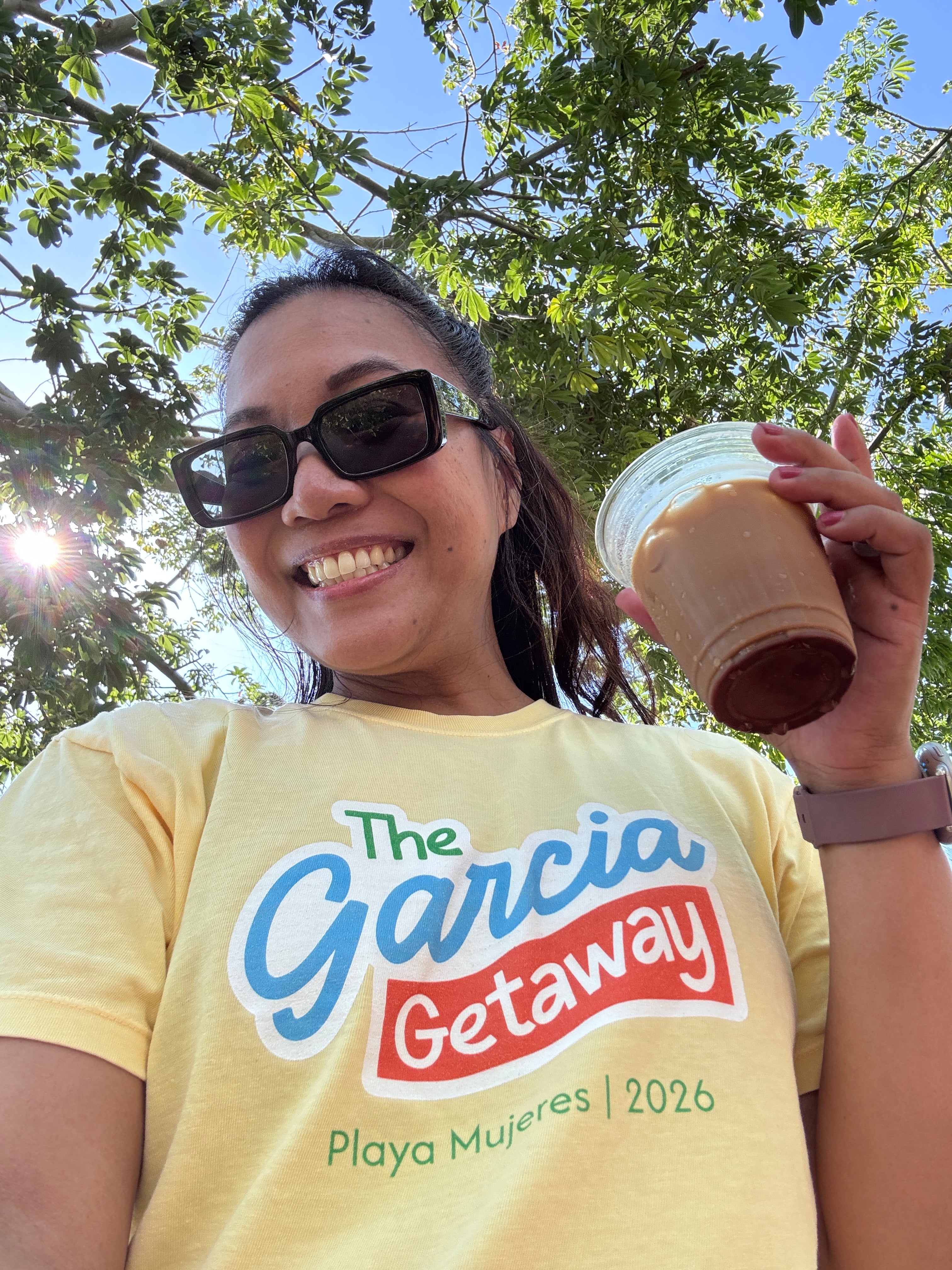 The Garcia Getaway Women's Boxy Tee — Playa Mujeres 2026 Vacation Shirt