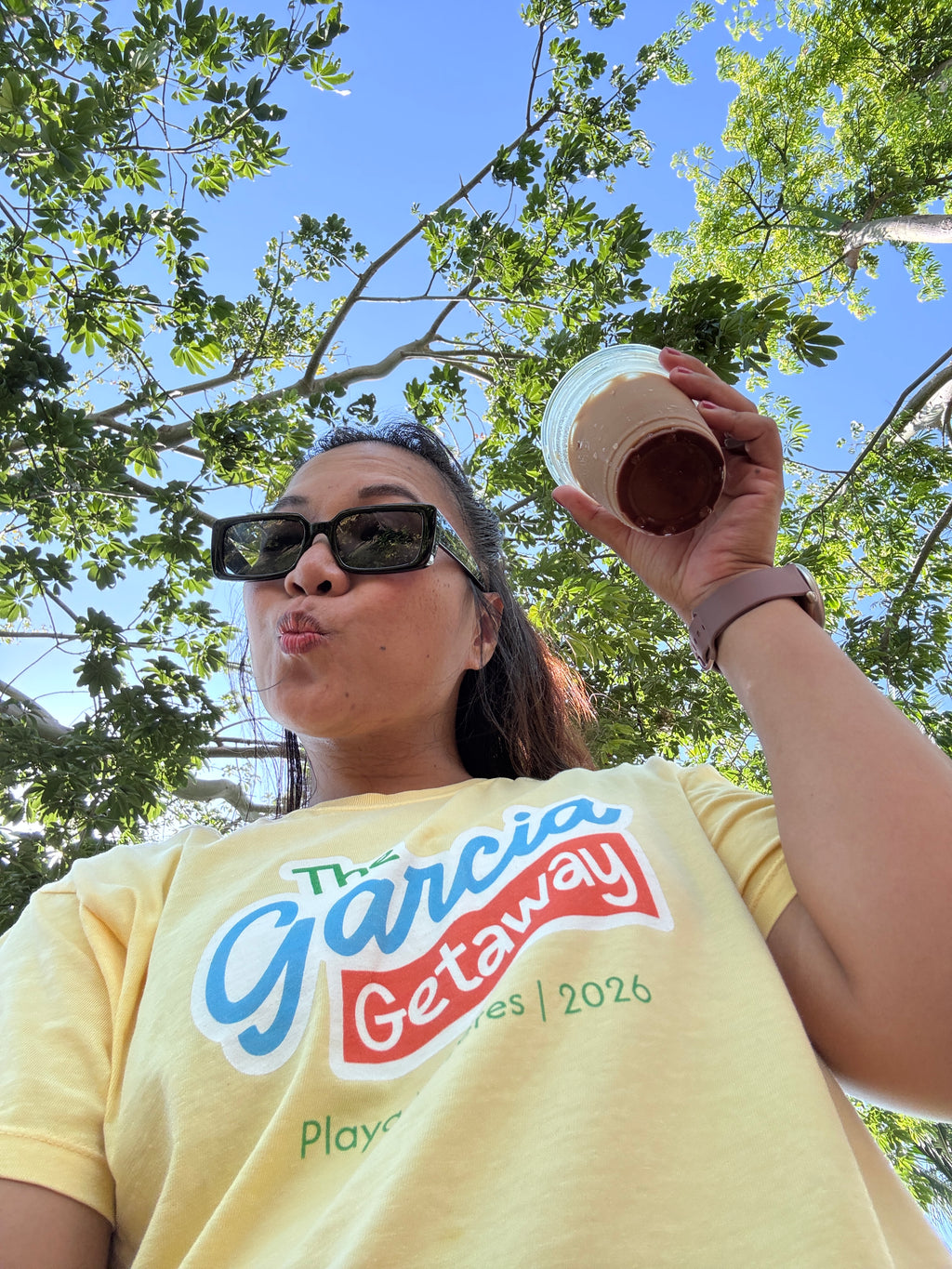 The Garcia Getaway Women's Boxy Tee — Playa Mujeres 2026 Vacation Shirt