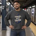 Earned, Not Given - Navy Anchor Crewneck Sweatshirt