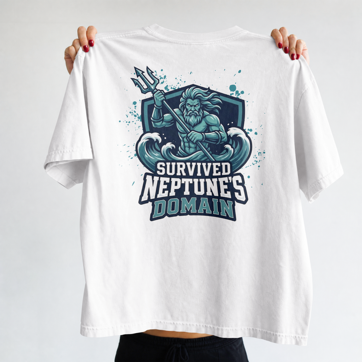 Trusty Shellback - Survived Neptune’s Domain Graphic Tee