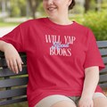 Will Yap About Books Graphic T-Shirt
